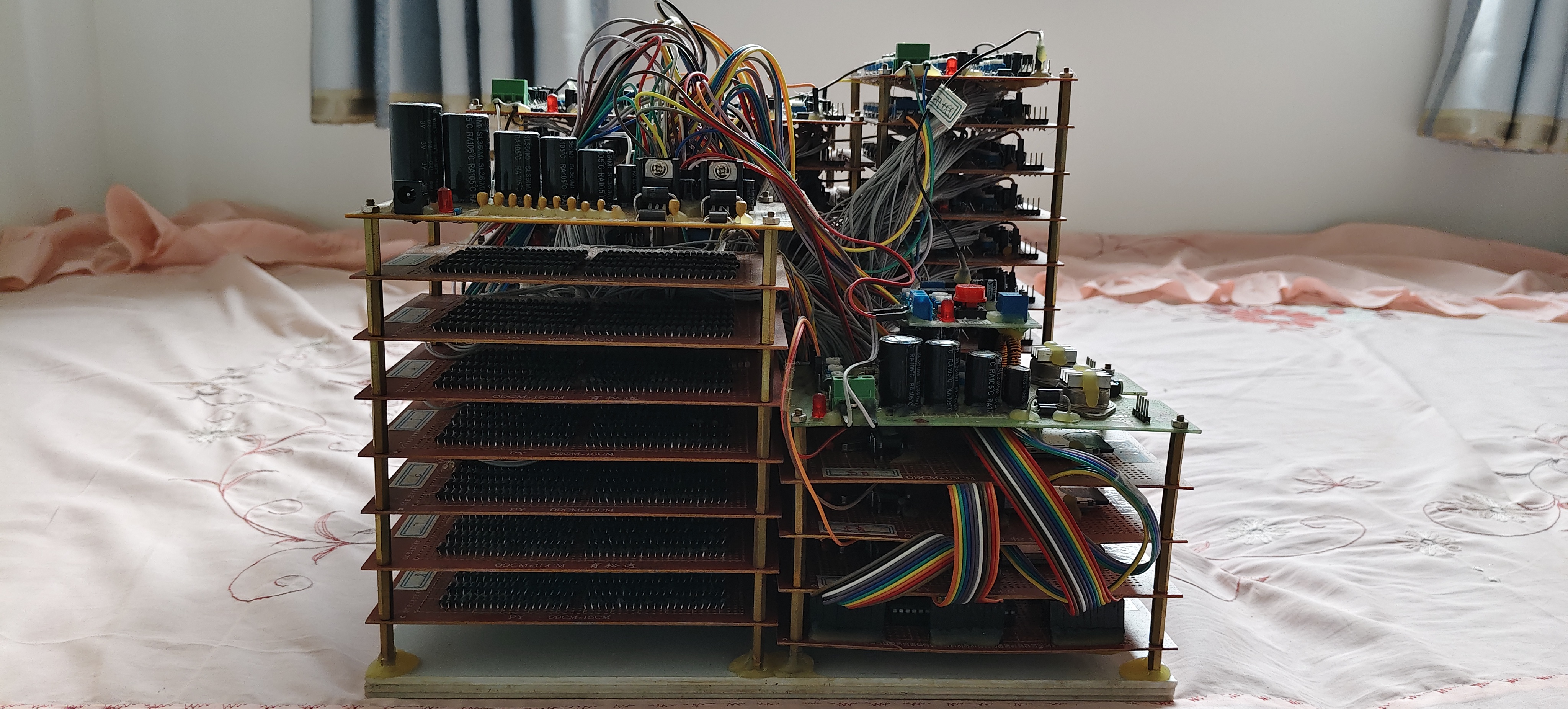 Transistor music box control section