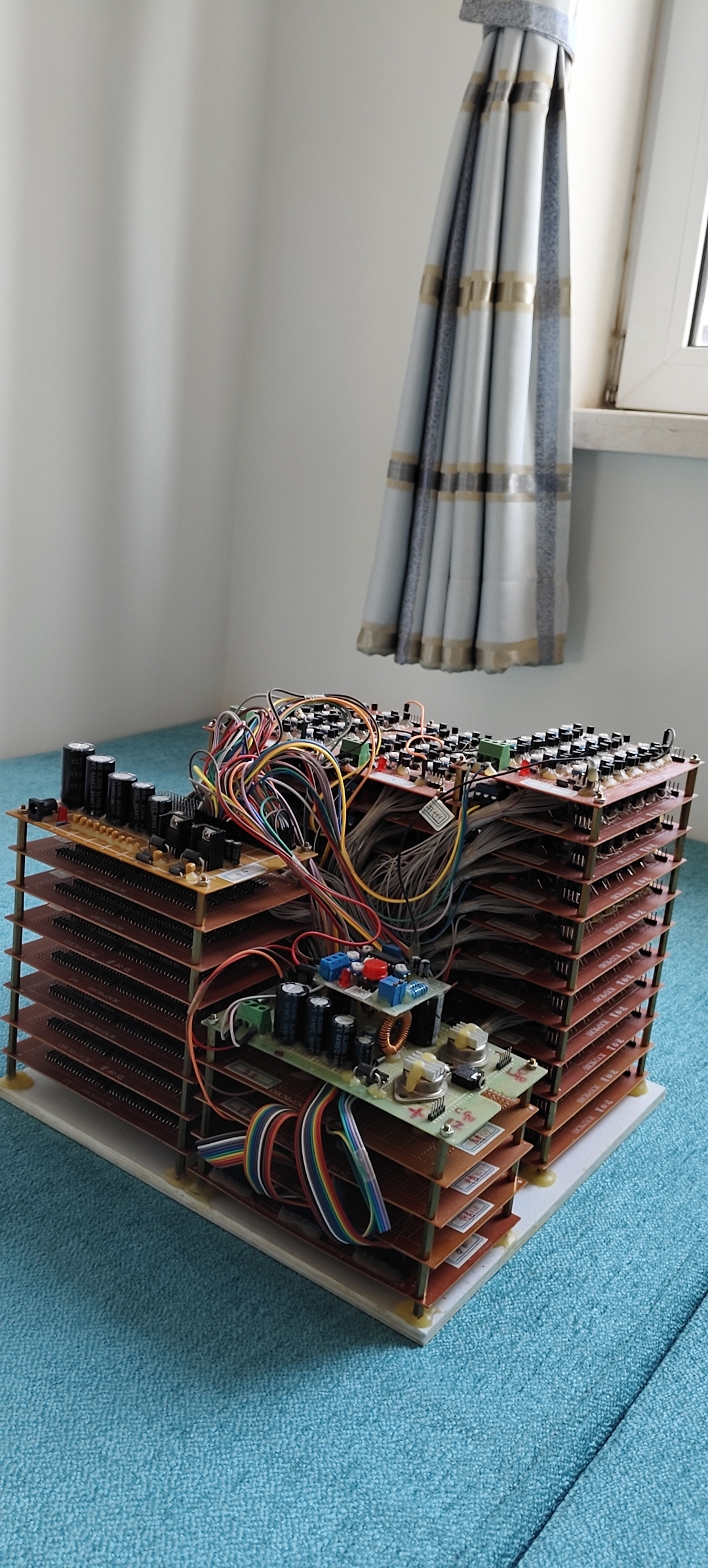 Music box timing and switching board