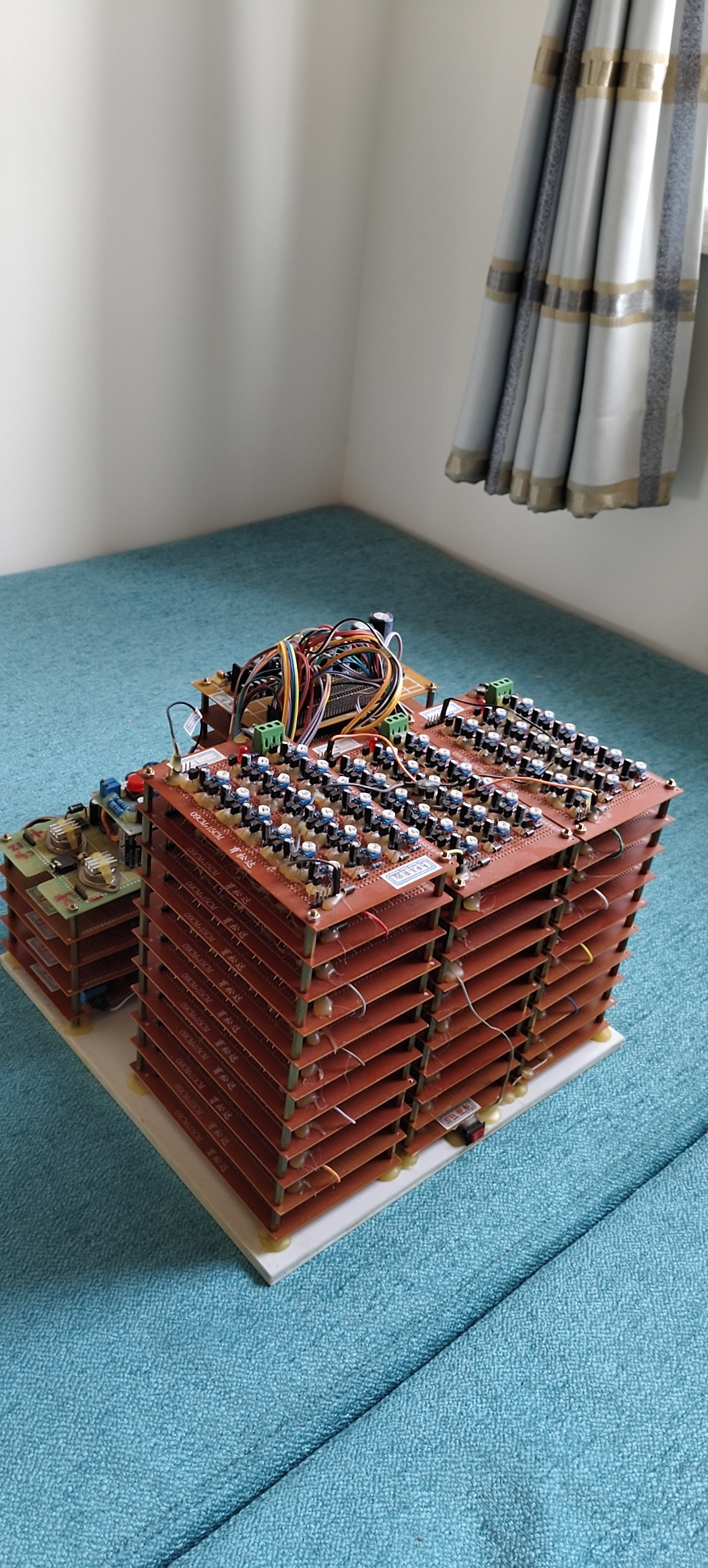 Discrete component music box assembly