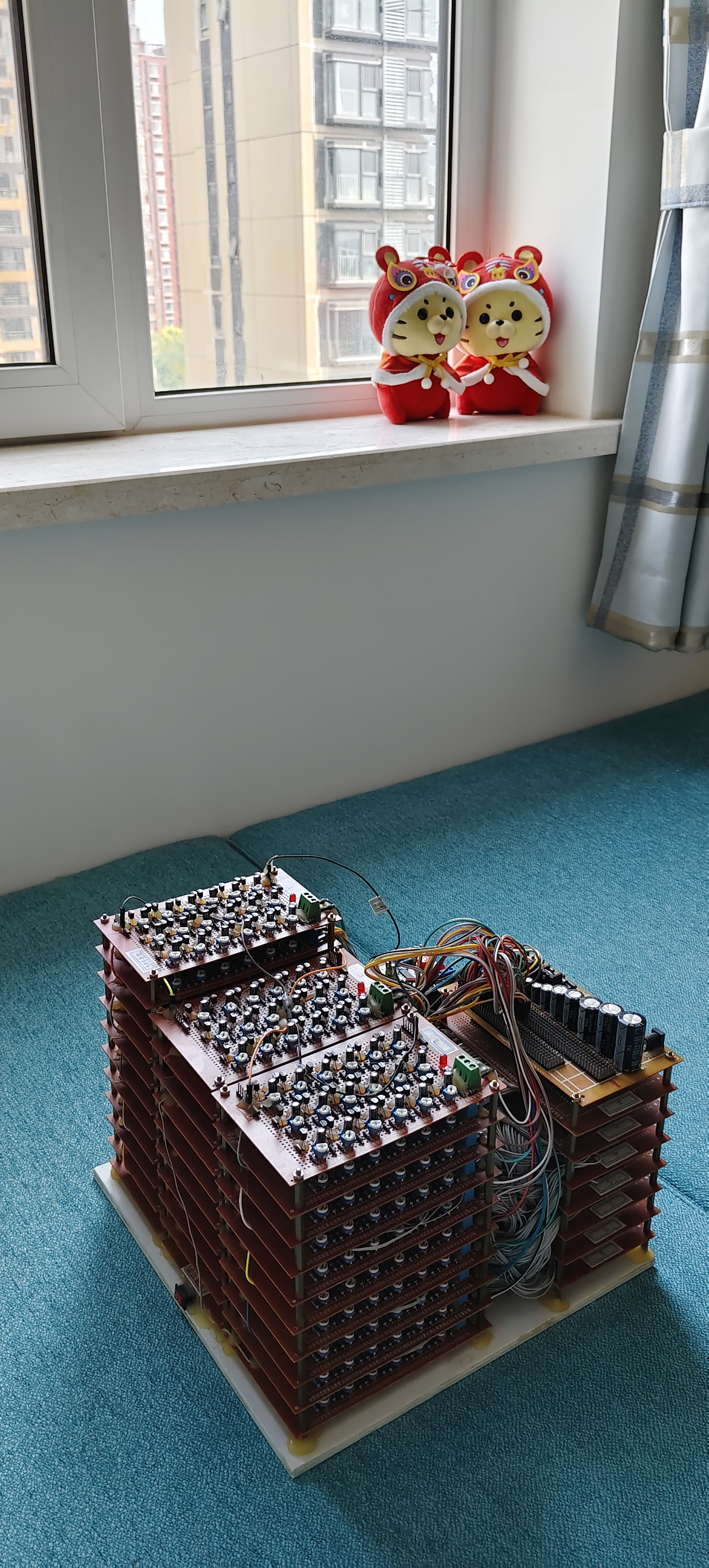 Music box power and control connections