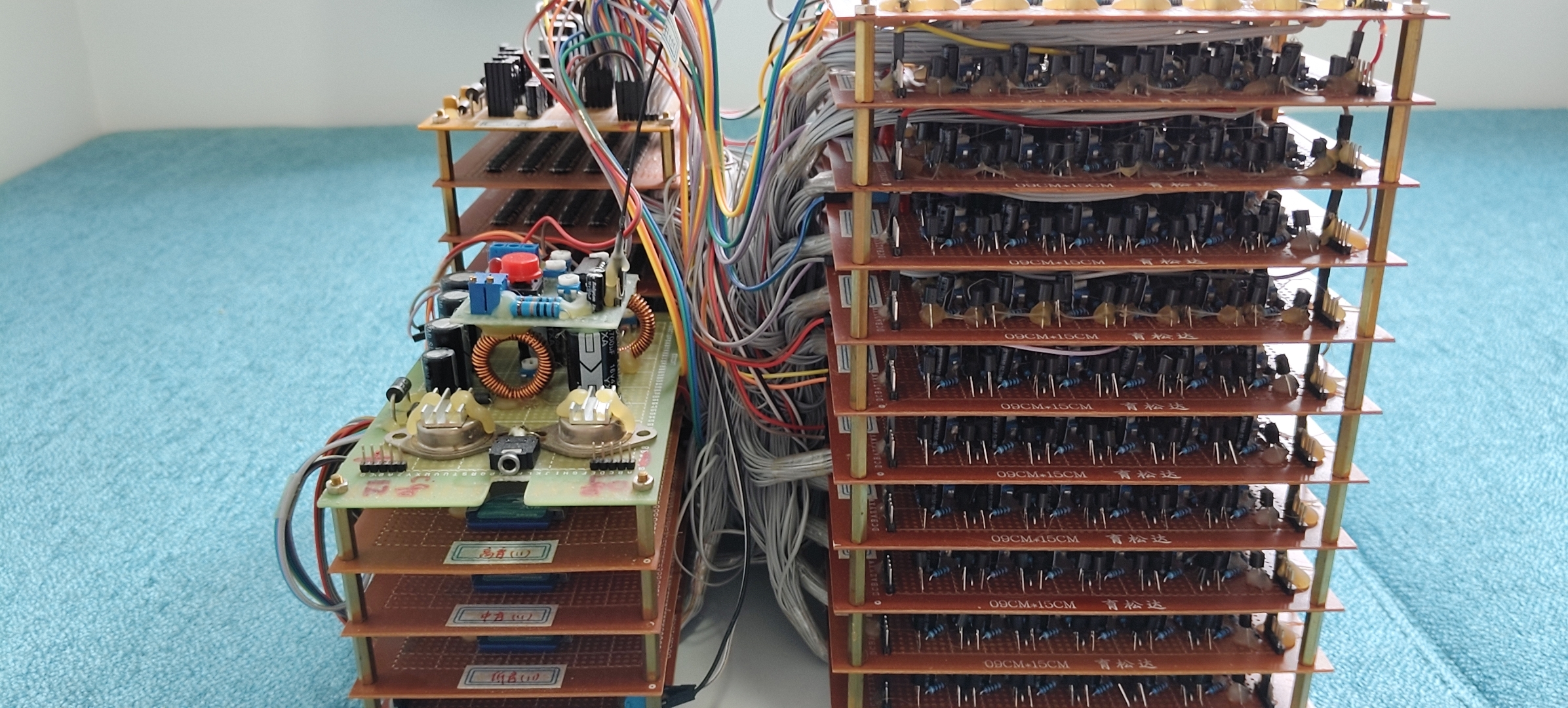 Completed hardware music box assembly