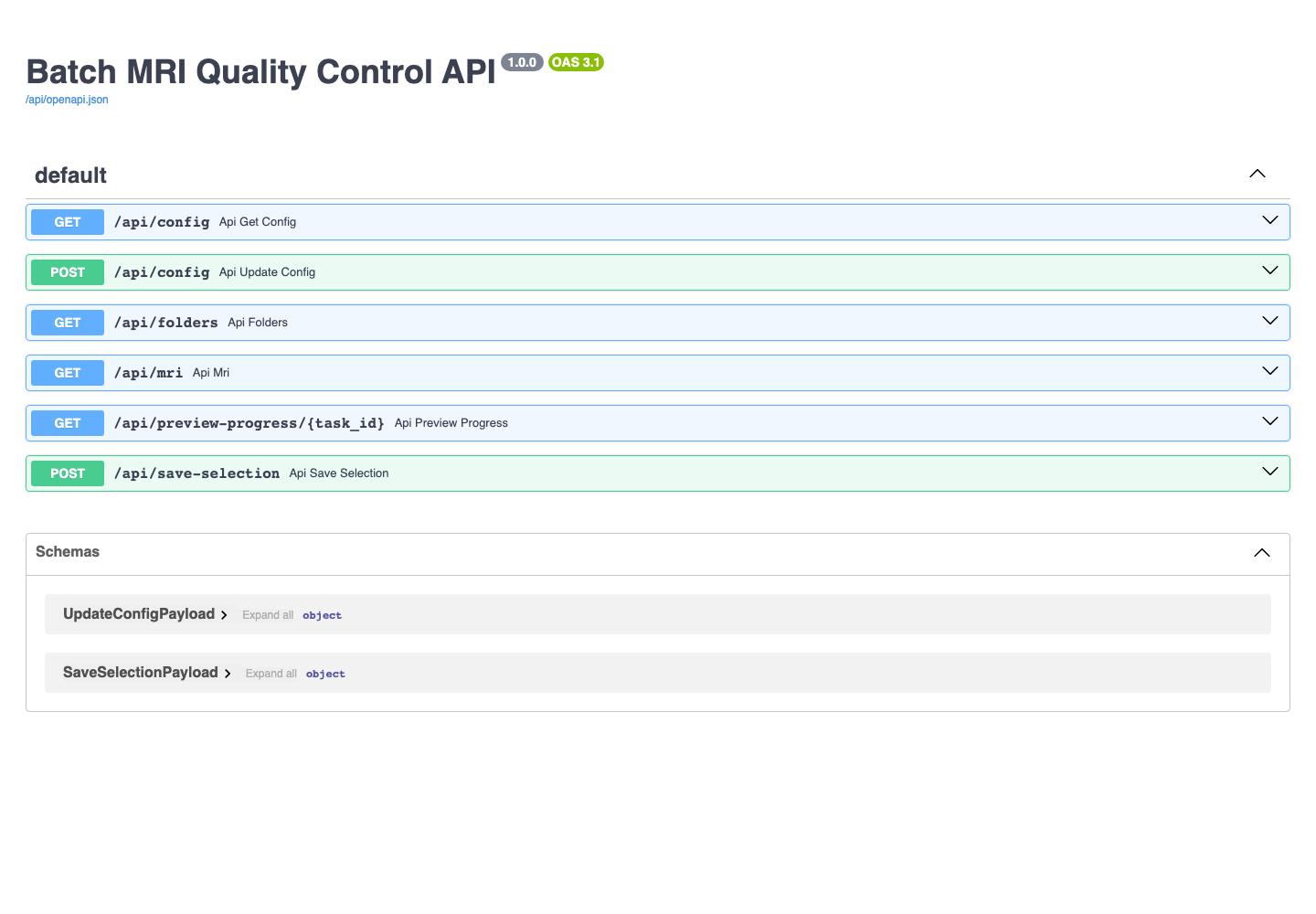 Swagger UI