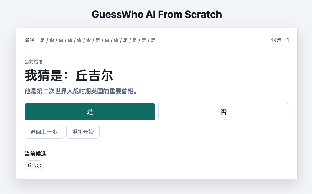GuessWho AI Demo