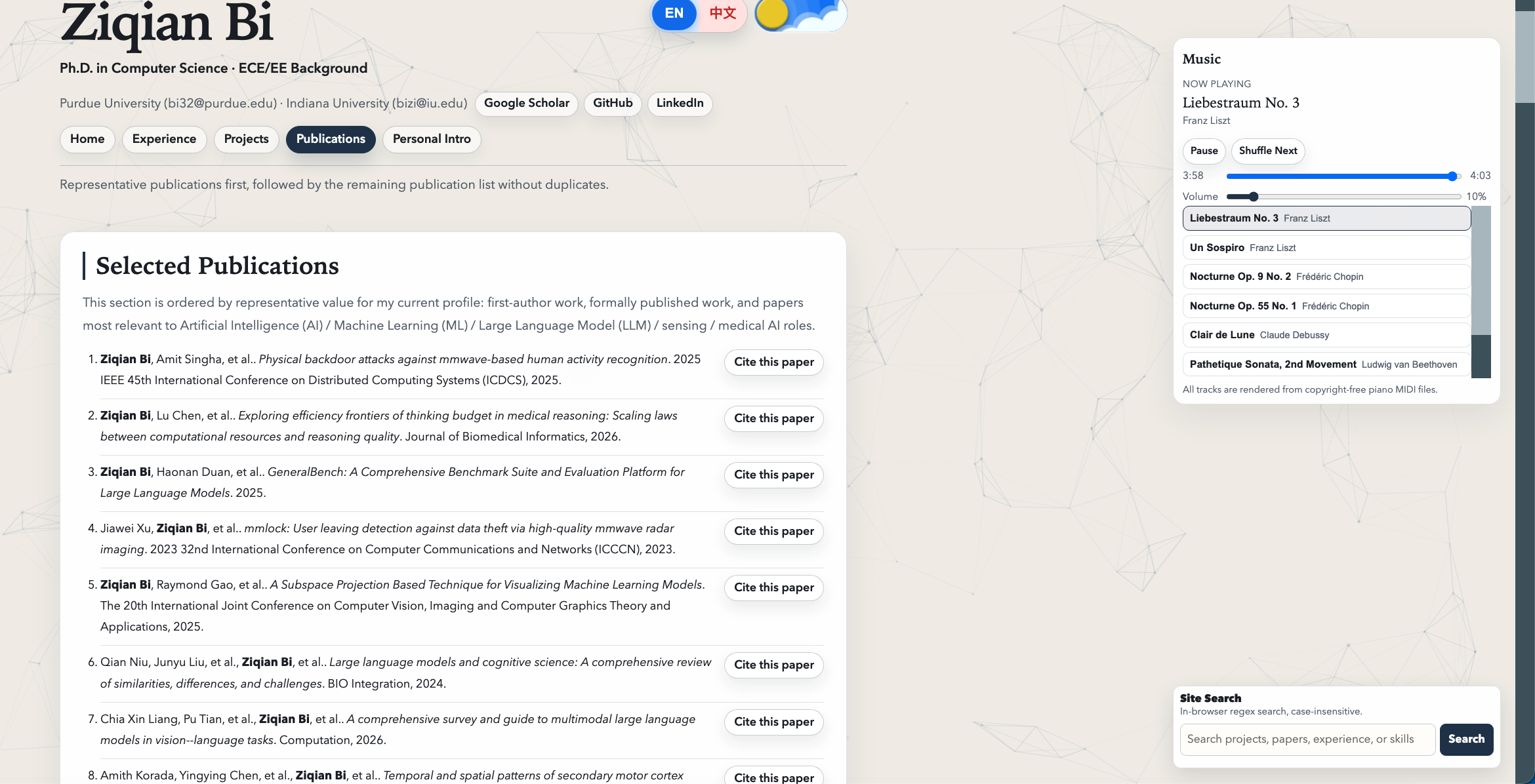 Publications Page